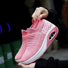 Load image into Gallery viewer, Women's Elastic Stretchable Breathable Walking Shoes