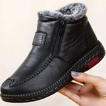 Load image into Gallery viewer, Women's Waterproof Non-slip Cotton Leather Boots ( HOT SALE !!!-60% OFF For a Limited Time )