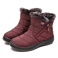 Load image into Gallery viewer, Women's Cozy Winter Waterproof Anti-Slip Boots