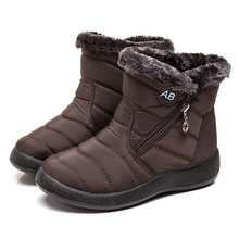 Load image into Gallery viewer, Women's Cozy Winter Waterproof Anti-Slip Boots