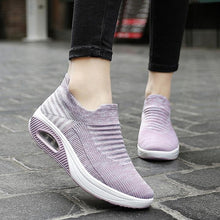 Load image into Gallery viewer, Women's Elastic Stretchable Breathable Walking Shoes
