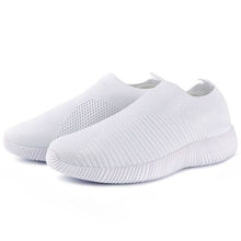 Load image into Gallery viewer, Women&#39;s Crystal Breathable Orthopedic Slip On Walking Shoes
