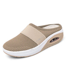 Load image into Gallery viewer, Women&#39;s breathable slip-on Comfy walking slippers
