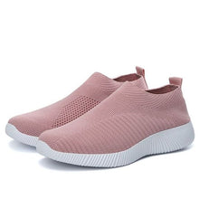Load image into Gallery viewer, Women&#39;s Crystal Breathable Orthopedic Slip On Walking Shoes
