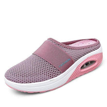 Load image into Gallery viewer, Women&#39;s breathable slip-on Comfy walking slippers
