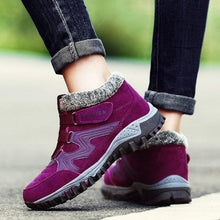 Load image into Gallery viewer, Women&#39;s Winter Shoes Thermal Villi Leather
