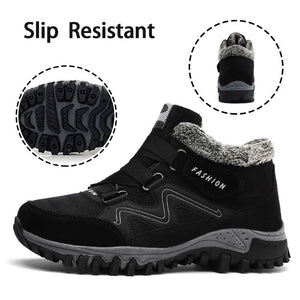 Women's Winter Shoes Thermal Villi Leather