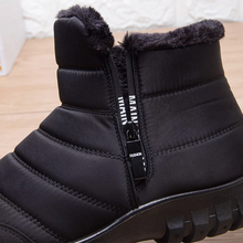 Load image into Gallery viewer, Men&#39;s Waterproof Warm Cotton Zipper Snow Ankle Boots ( HOT SALE !!!-60% OFF For a Limited Time )
