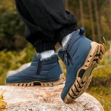 Load image into Gallery viewer, Men&#39;s Waterproof Warm Cotton Zipper Ankle Boots ( HOT SALE !!!-60% OFF For a Limited Time )
