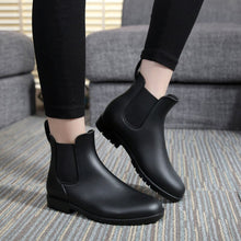 Load image into Gallery viewer, Women&#39;s Waterproof Non-Slip Rubber Ankle Boots

