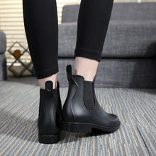 Load image into Gallery viewer, Women&#39;s Waterproof Non-Slip Rubber Ankle Boots
