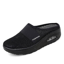Load image into Gallery viewer, Women&#39;s breathable slip-on Comfy walking slippers

