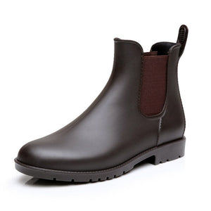 Men's Waterproof Non-Slip Low Heel Boots