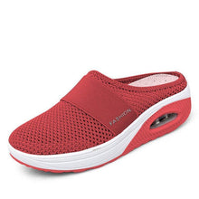 Load image into Gallery viewer, Women&#39;s breathable slip-on Comfy walking slippers

