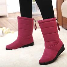 Load image into Gallery viewer, Women&#39;s Waterproof Warm Non-slip Snow Boots
