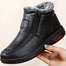 Load image into Gallery viewer, Women&#39;s Waterproof Warm Non-slip Cotton Soft Leather Boots ( HOT SALE !!!-60% OFF For a Limited Time )
