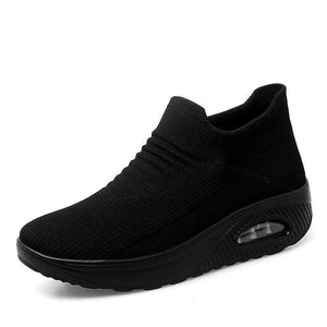 Women's Elastic Stretchable Breathable Walking Shoes