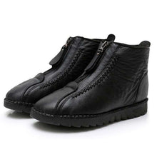 Load image into Gallery viewer, Women&#39;s Waterproof Warm Non-slip Cotton Soft Leather Boots ( HOT SALE !!!-60% OFF For a Limited Time )
