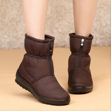 Load image into Gallery viewer, Women&#39;s Waterproof Warm Winter Snow Boots
