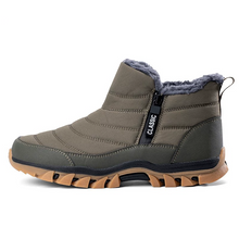 Load image into Gallery viewer, Men&#39;s Waterproof Warm Cotton Zipper Ankle Boots ( HOT SALE !!!-60% OFF For a Limited Time )
