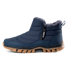 Load image into Gallery viewer, Men&#39;s Waterproof Warm Cotton Zipper Ankle Boots ( HOT SALE !!!-60% OFF For a Limited Time )
